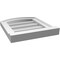 Ekena Millwork Arch Top Surface Mount PVC Gable Vent: Functional, w/ 2"W x 2"P Brickmould Sill Frame, 14"W x 16"H GVPAR14X1603SF - alternate 2